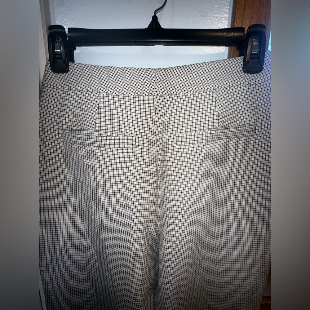 Joie Tabanica Plaid Straight Leg Dress Pants Camel Size 0 (XS) New with tags - Picture 6 of 15